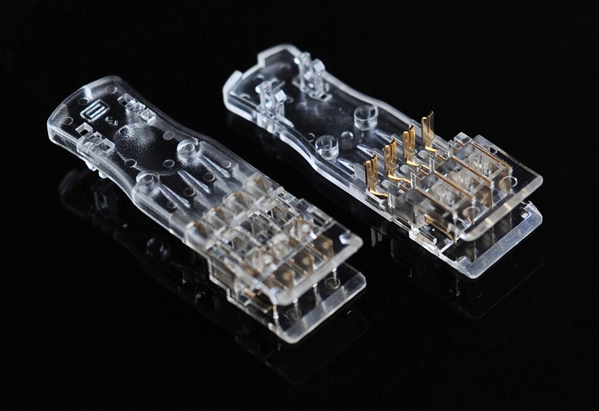 110 2 Pair Transparent Connector