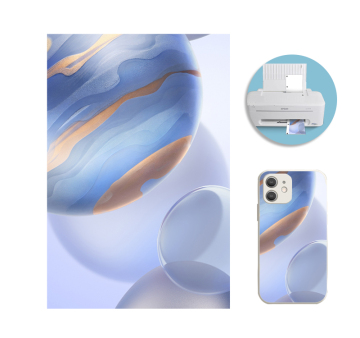 PVC DIY Phone Stickers 2D Laminate