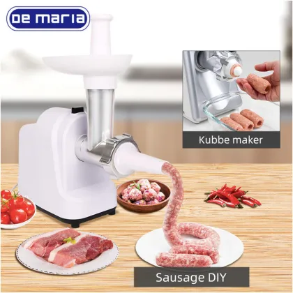MGQ Italy Meat Grinder: Electric Meat Mincer and Sausage Maker