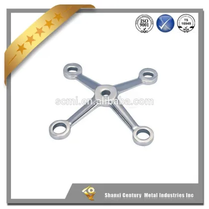Curtain wall accessories stainless steel spiders