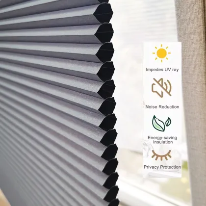 Cordless Cellular Shades: Home Friendly Horizontal Insulation Window Blinds