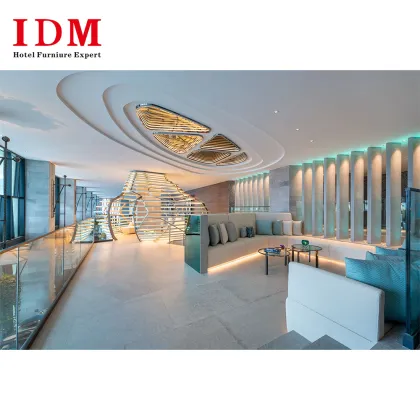 Strictly Safe Four Seasons Luxury Villa Resort Weather-Resistant Five Star Hotel Lobby Furniture Set