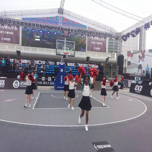 outdoor basketball Portable Court Tiles