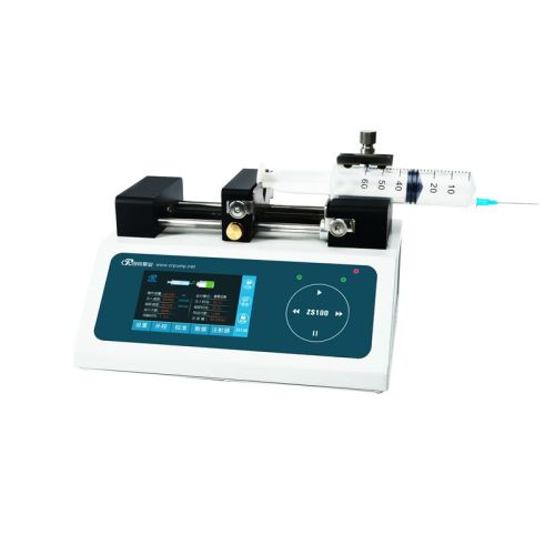 ปั๊มฉีดสารเคมีแบบ Dual Channels Syringe สำหรับ Lab