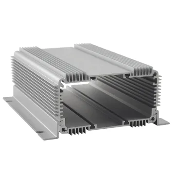 CNC Machining Aluminum Enclosures: Heat Sink Anodized Milling Shell Housing Extrusion Profile