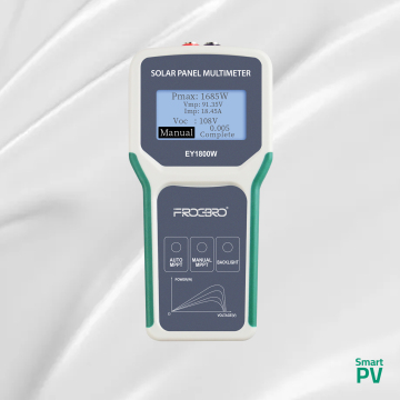 MPPT Solar LCD Panel Multimeter