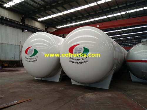 Wingi 120cbm 60ton Propane Hifadhi mizinga