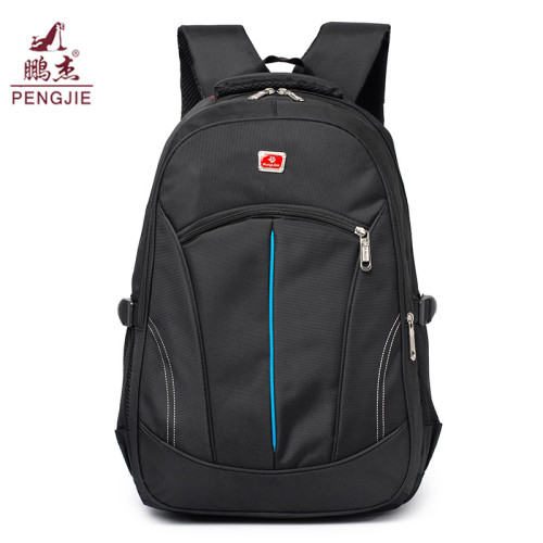 Homens clássicos esporte nylon escola mochila