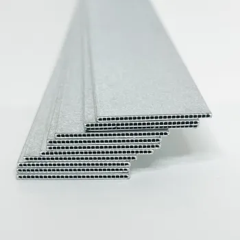 Custom Microchannel 1100 H112 Aluminum Extrusion Flat Tubes for Condensers - Low MOQ and Lightweight Solutions