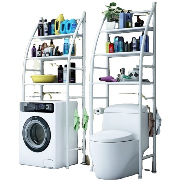 Over Toilet Bathroom Storage Organizer Rack - Corner Shelf for Washing Machine and Furniture