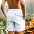 Tessuto di lino traspirante estate short short