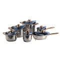 6 Piece Nonstick Cookware Pots and Pans Set