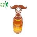 Silicone Wine Glass Xác định Mustache cho người đánh dấu bên