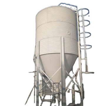 Ladang ayam 50 tan suapan ayam silo dengan keluli tergalvani panas