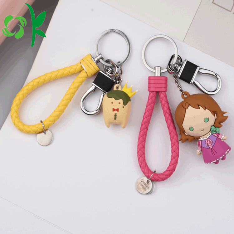 Custom Soft PVC Keychain Cute Silicone Design Keychain