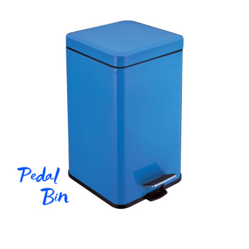 6L Hotel aço inoxidável Pedal Pedal Waste Bin