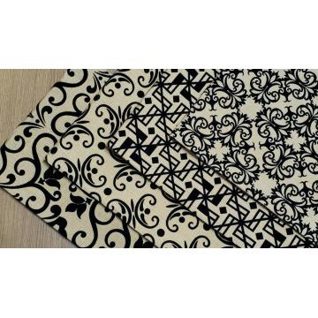 Polyester Flower Mat and Flocking Fabric for Sofa