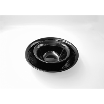 Home Kitchenware Black Opal Glass Bowls