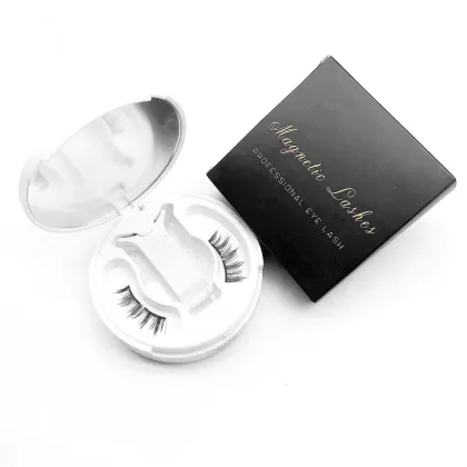 Wholesale Magnetic Faux Mink Eyelashes - Soft, Natural Looking, Glue-Free 3D Quantum Magnetic Lashes