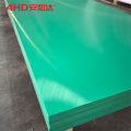 Зеленый лист из сверхвысокомолекулярного полиэтилена толщиной 25 мм, высокая износостойкость