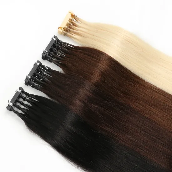 MrsHair Wholesale Customization Cuticle Aligned Virgin Raw 100% 6D Human Hair Double Sided Tape In Hair I Tip Stick Extensions