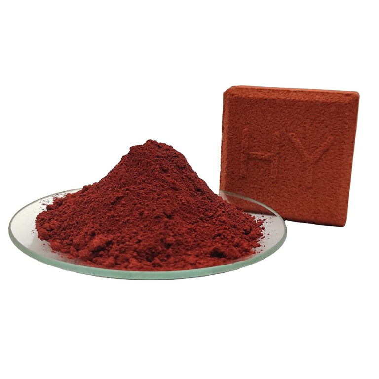 Color pigmento concreto pigmento óxido de hierro rojo