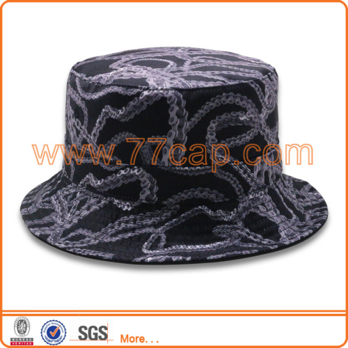 Designer printed custom wholesale blank short brim bucket hat