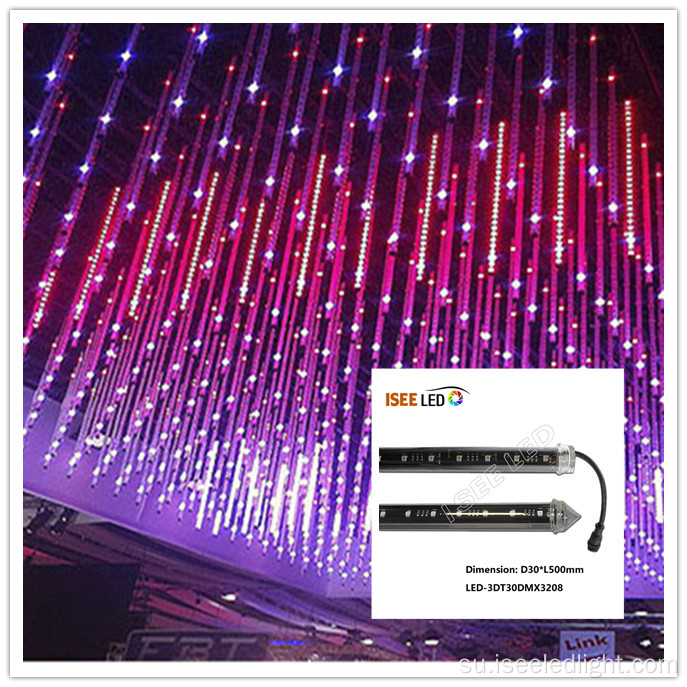 Matrix LED Pixel 3d Tube pikeun DJ Bar