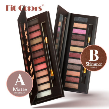 12 kleuren Green &amp; Chocolate Eye Shadow Palette: uw ultieme oogschaduwoplossing