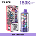 Waspe 180k 180000 Puffs Disposable Vape With Screen
