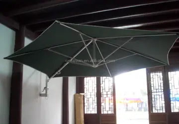 Wall hanging umbrella