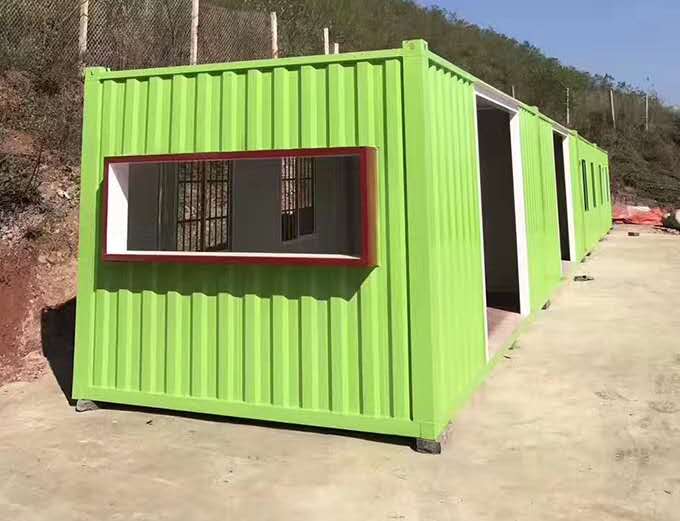 Ufficio mobile verde ecologico