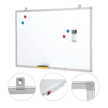 Magnetic enamel whiteboard for classroom