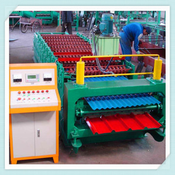 840-850 double roof sheet roll forming machine