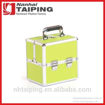 Green Mac Beauty Case Aluminum Beauty Makeup Case