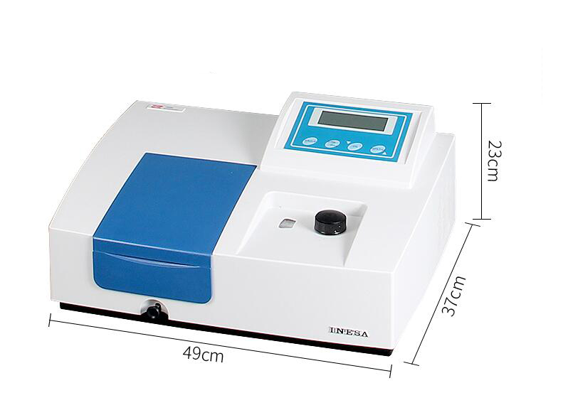 Laboratory Spectrometer Ultraviolet Visible Spectrophotometer With Lcd ...