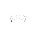 Belieye Geometric Eyeglasses Metal Frame Glasses