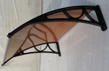 Top quality window awning CN door canopy awning in China aluminum door PC canopy
