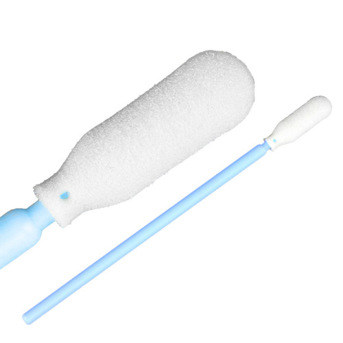 Medium Round Tip 100 PPi Open Cell Polyurethane Foam Cleaning Swab for Printed Circuit Board