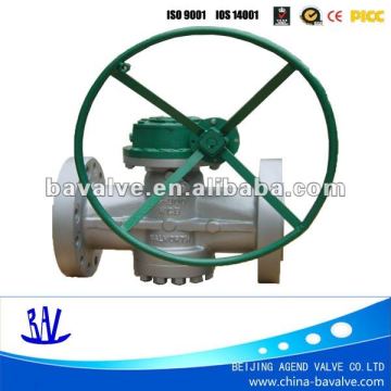 API china balanced &lubricated plug valve