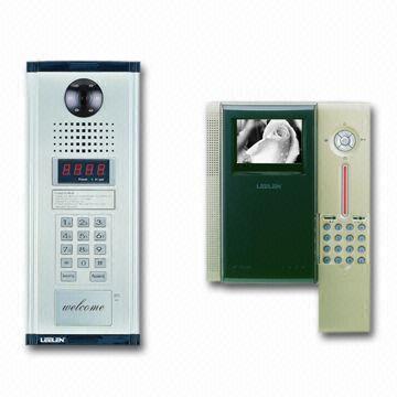 Water-resistant Video Door Phone with Message Broadcasting and Image Memory