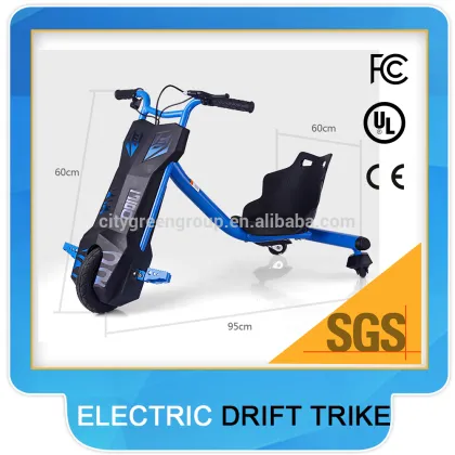 Children toys 3 wheels drift trike electric for racing fun