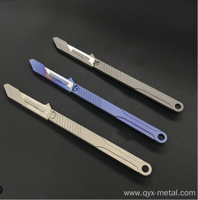 Titanium Scalpel medical grade ultralight titanium scalpel