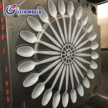 disposable plastic edible food spoon moulds