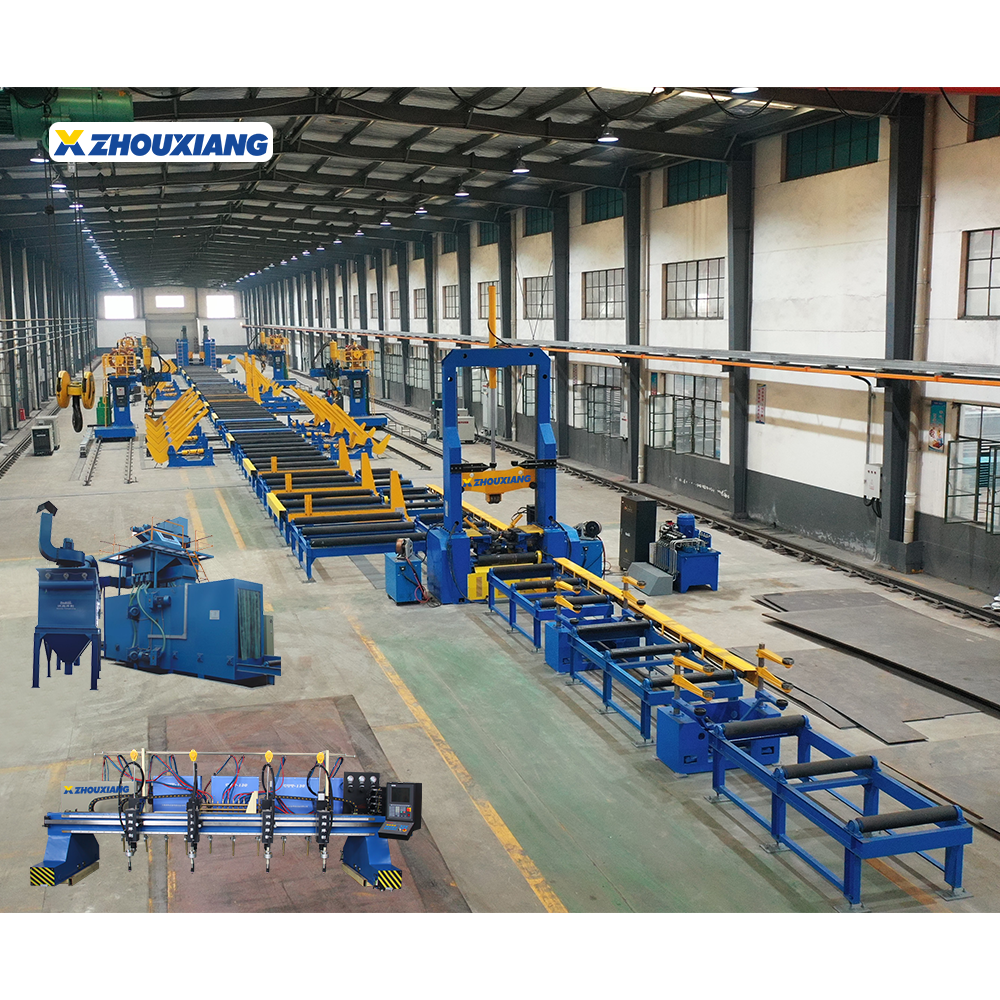 Construction Industry Steel Structure H Beam Production Line