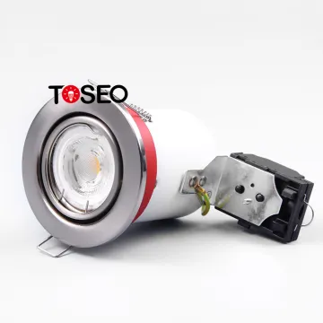 Europe Fire-Rated IP20 Ceiling Downlights: 5W LED Spot Lights with Gu10 Base and Cob Technology