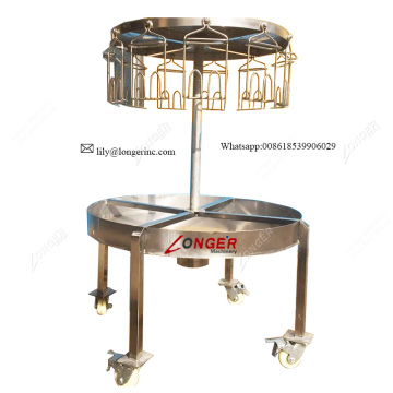 Circular Eviscerating Table for Chicken Slaughterhouse Equipment