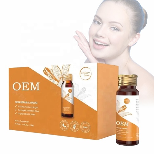 Skin Whitening Marine Collagen Peptide Oral Liquid Drink