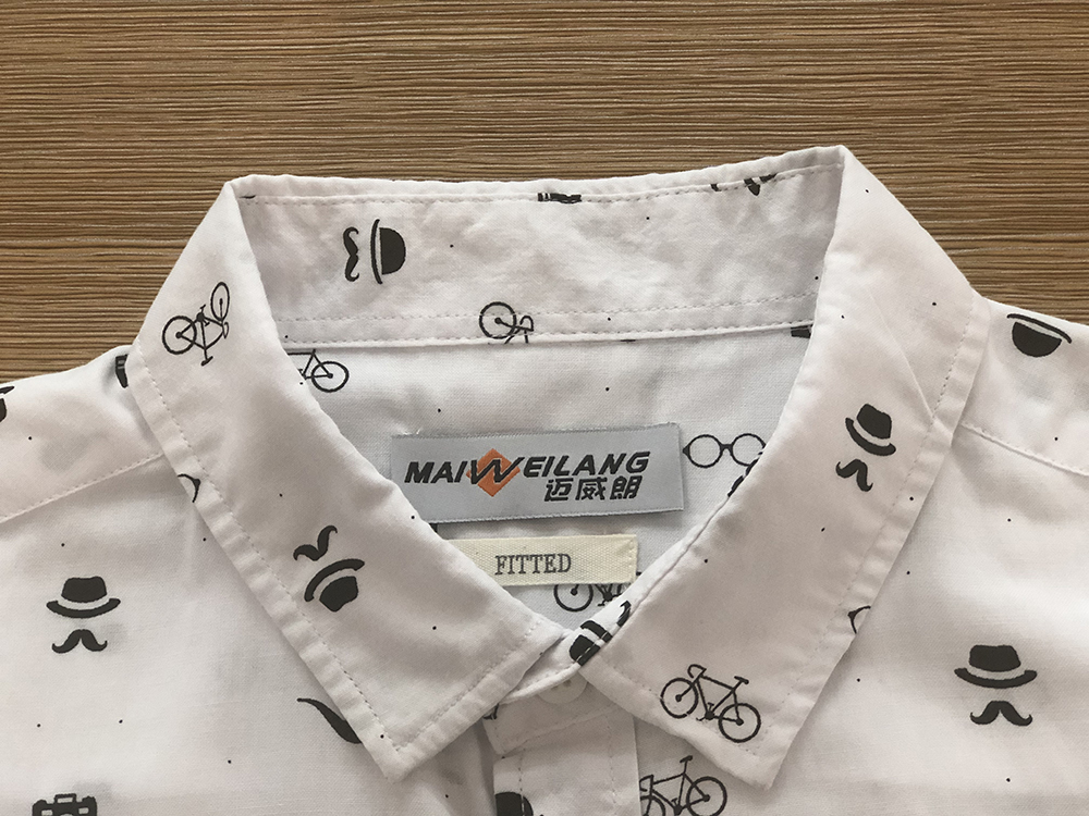 clean print short sleeve shirt