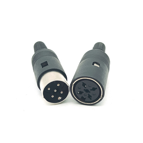 Female Male Din Socket Adapter Audio AV Connector